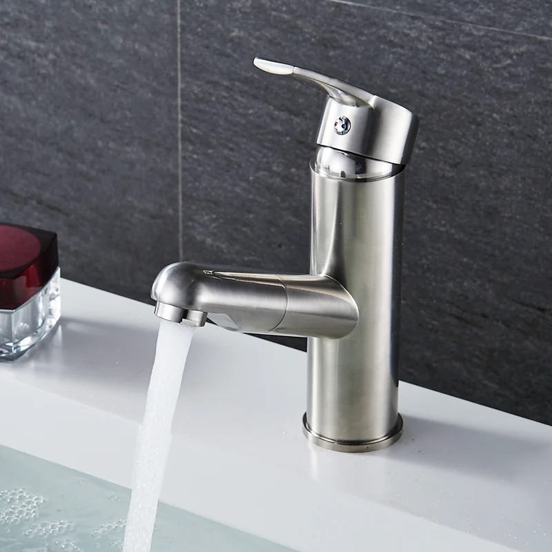 Fapully современный мини-кран для раковины из нержавеющей стали латунный кран