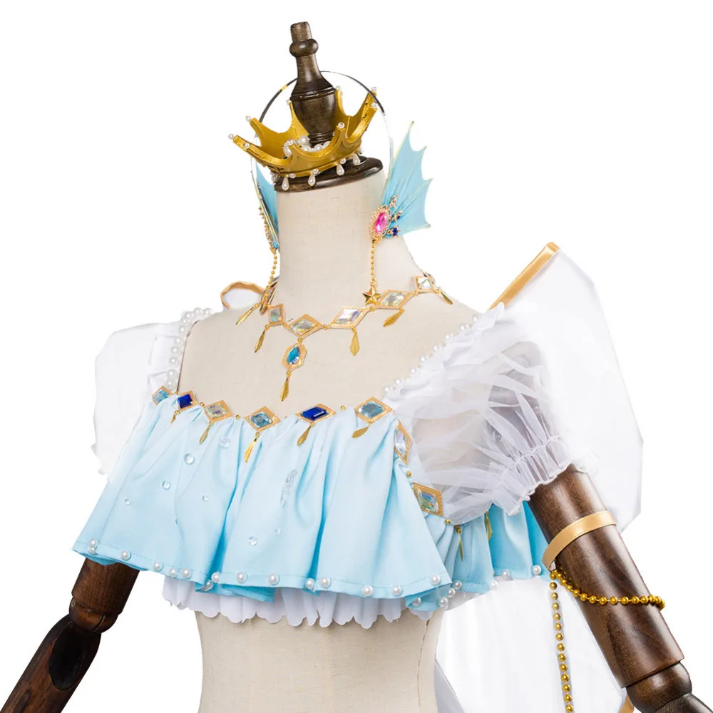 Костюм для косплея Love Live LoveLive Aqours Watanabe You карнавальный костюм русалки Хэллоуина