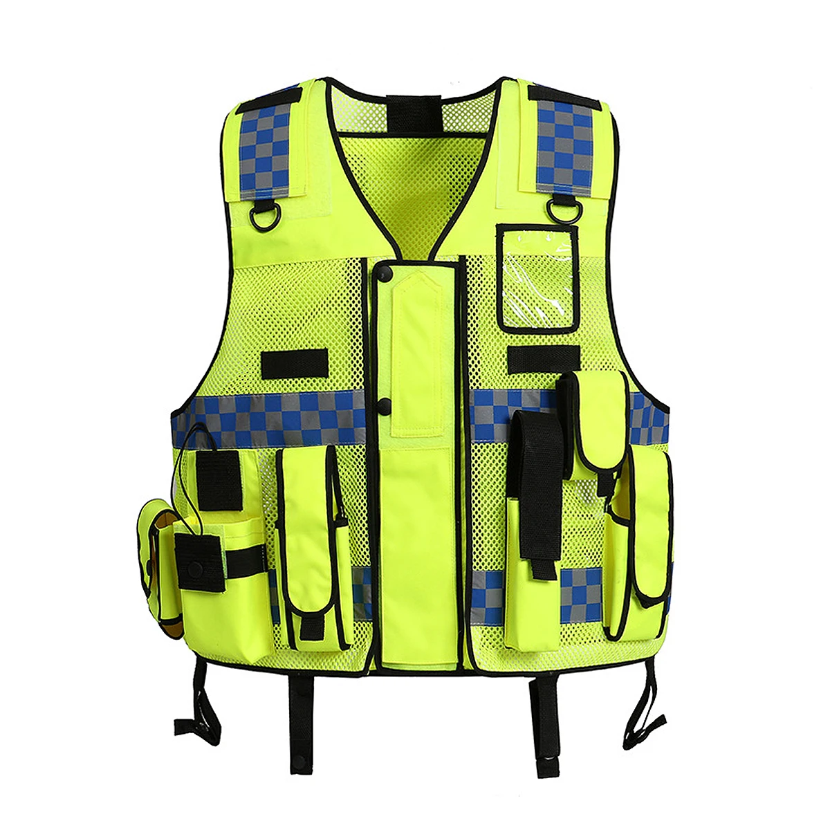 Новинка тактический патруль безопасности жилет Hi Viz желтая рабочая одежда