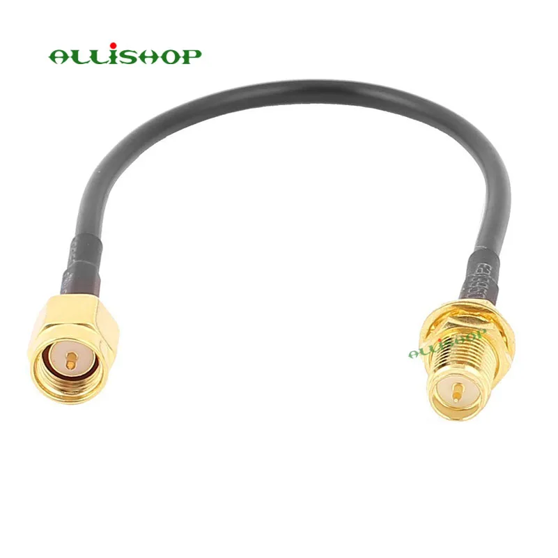 ALLiSHOP 0 3Ghz pigtail RP SMA женские броши штепсельная вилка к мужские Броши Низкая потеря
