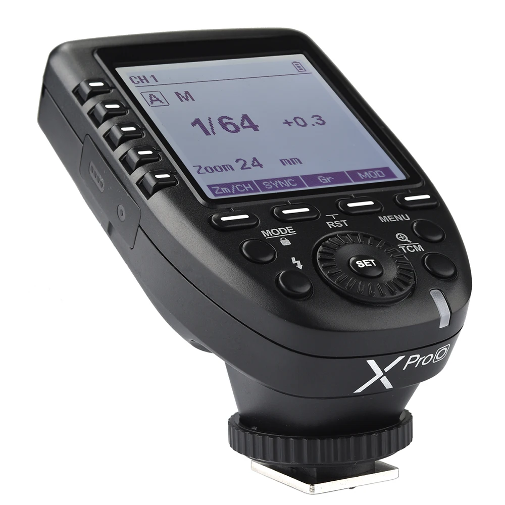 Высокоскоростной беспроводной передатчик вспышки Godox TTL 2 4G X с ЖК-экраном Xpro-O для