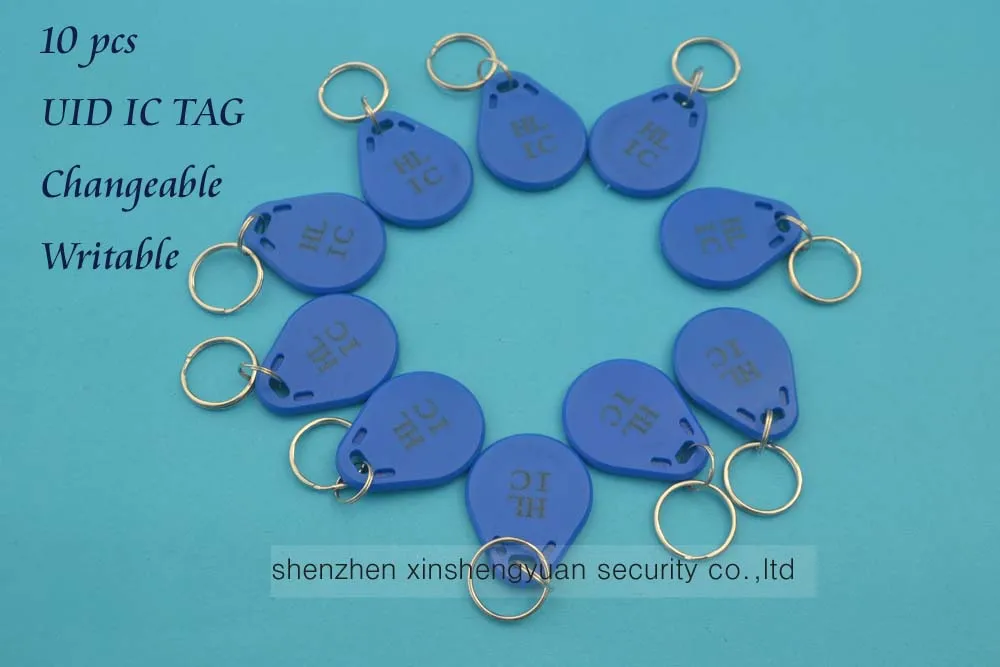 UID IC карта сменные перезаписываемые брелоки M1 13 56 МГц rfid NFC блок 0 sector записываемая