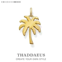 pendant coconut tree2019 brand new fashion jewelry europe trendy bijoux 925 sterling silver accessories gift for woman men