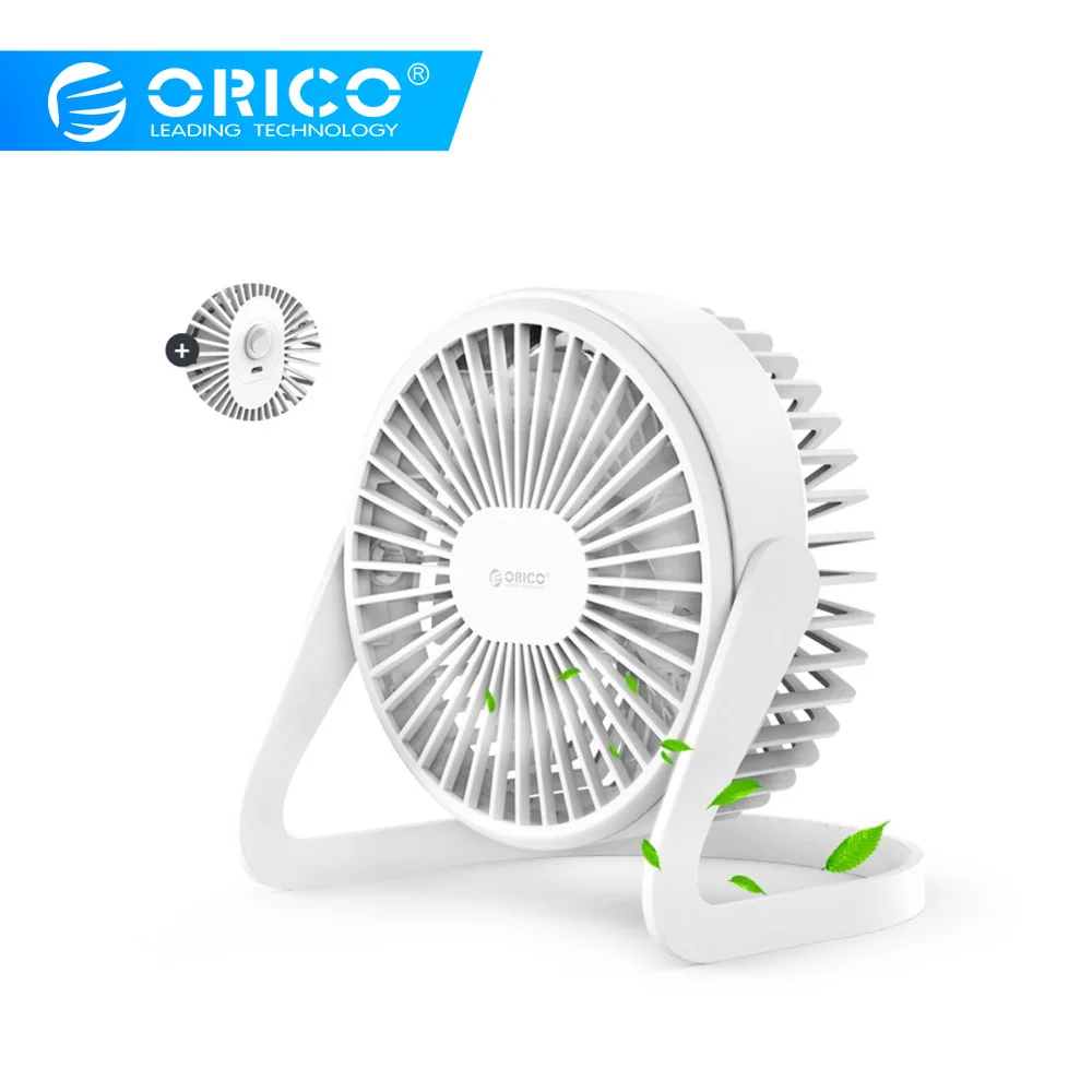 Orico Гибкая usb лампа мини Ventilateur гаджеты холодный регулируемый угол охлаждающий