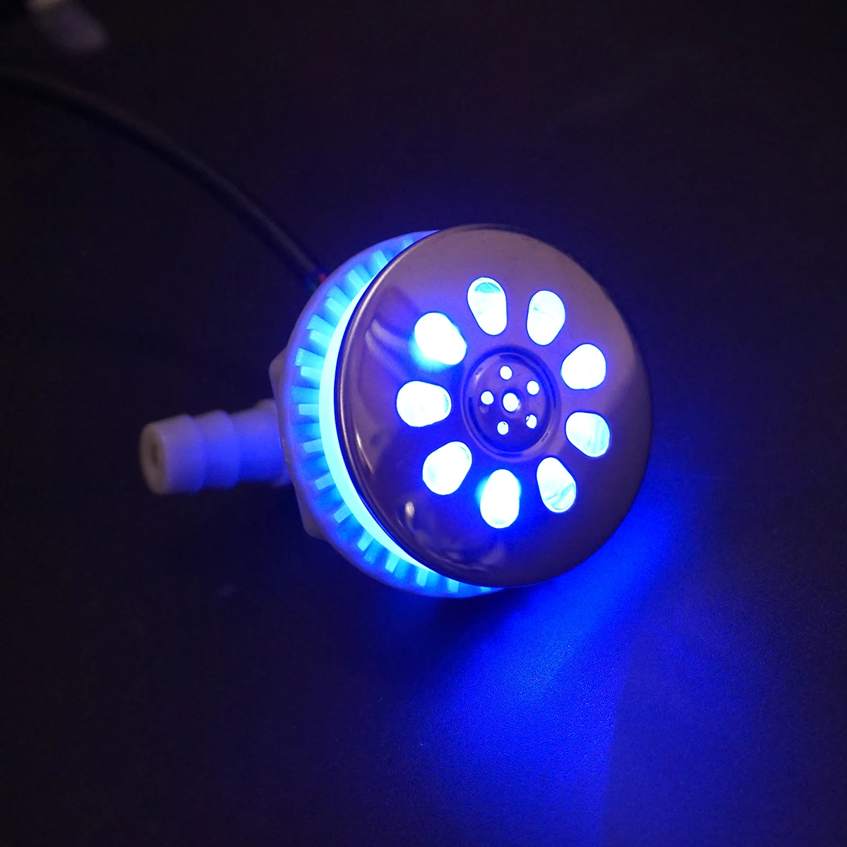 Светодиодный для ванны джакузи спа реактивный свет RGB хроматерапия пузырьковый