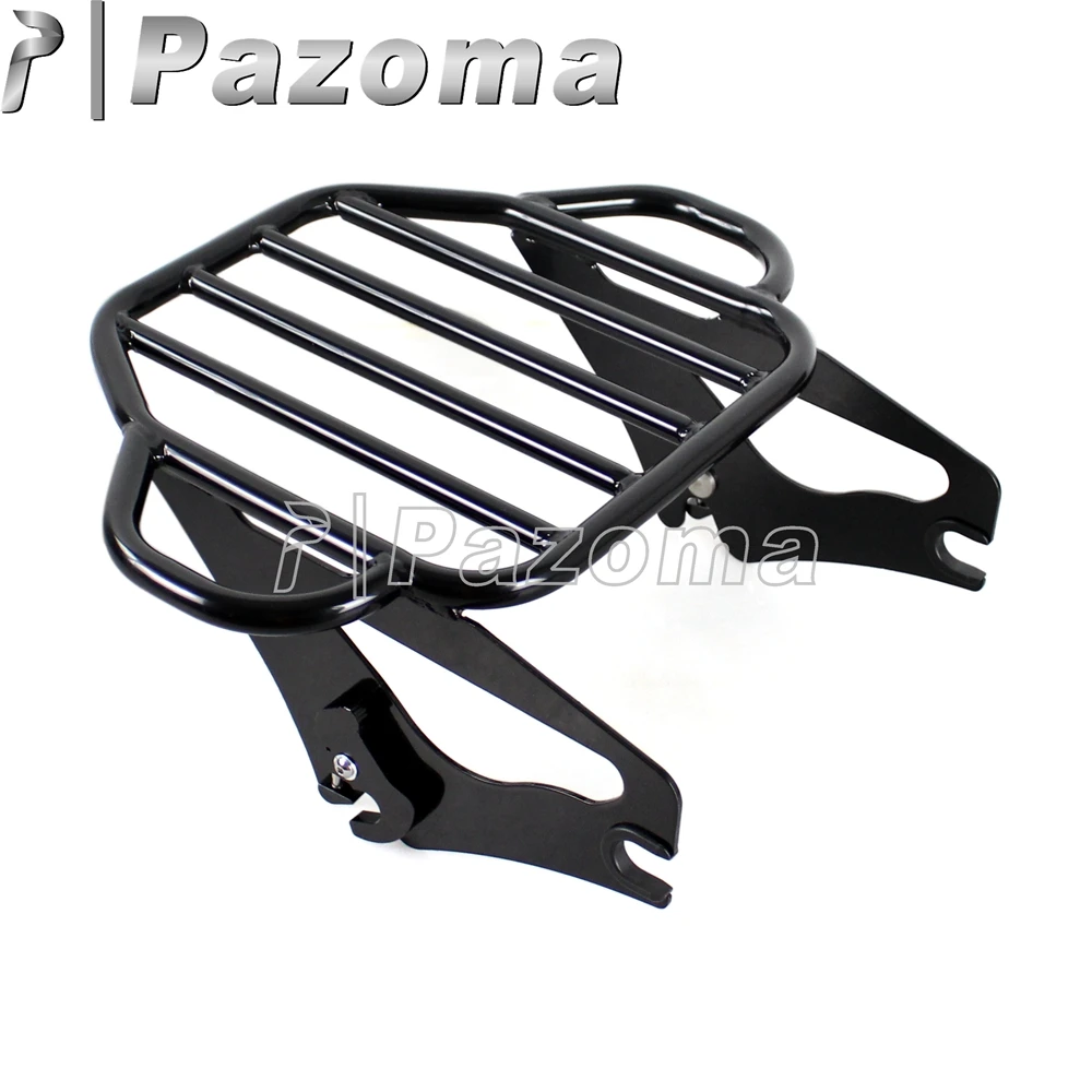 Черный Тур парк мотоцикл задний багажник крепящийся за сиденье стеллаж для