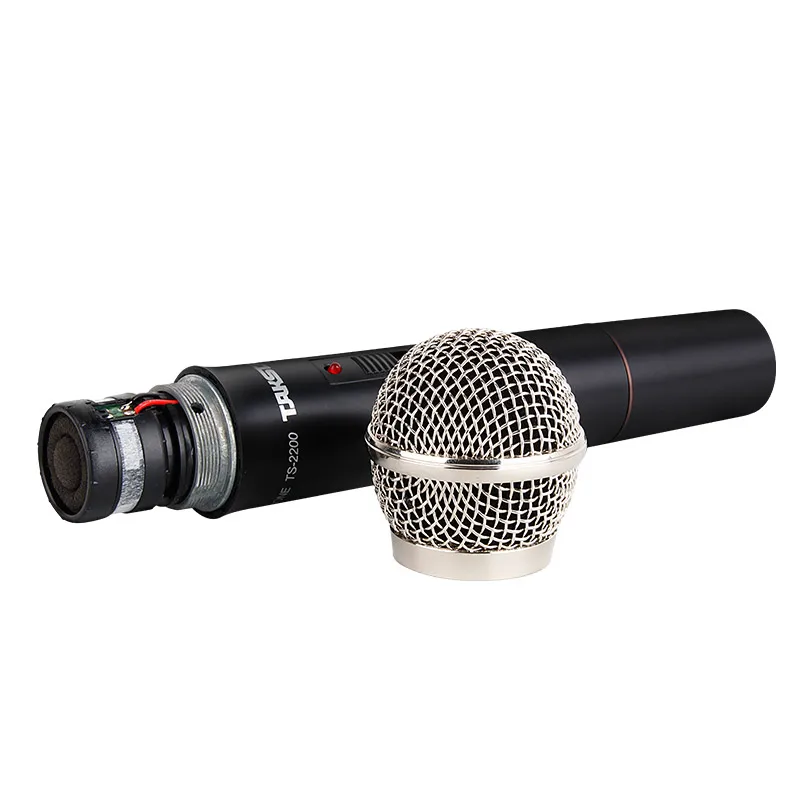 Takstar TS-2200 двойной карманный УКВ Беспроводной микрофон Системы использования для общественных речи, бытовые караоке