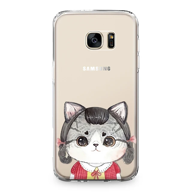 3393 Для samsung Galaxy S5 S6 S7 Edge S8 S9 S10 Plus S10e Note 4 5 8 9 силиконовый чехол для телефона мягкий чехол с рисунком кота котенка Тоторо - Цвет: 3393