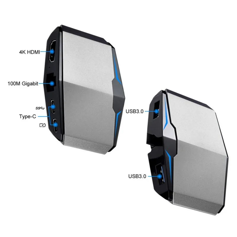 Usb 3.1 usb-концентратор тип C к HDMI 3 0 RJ45 адаптер для MacBook Samsung Dex S8/S9 Huawei P20 Pro usb c