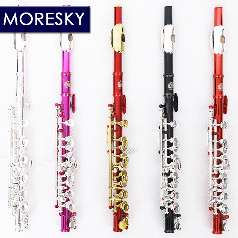 MORESKY C Tone пикколо флейта Key полуразмер Мельхиор посеребренный