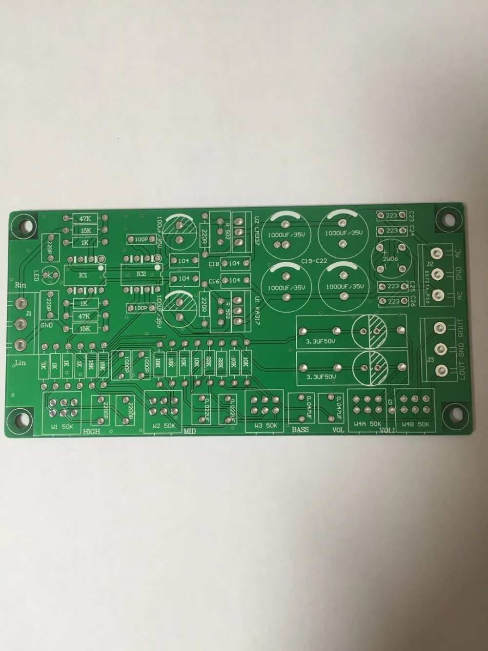 NE5532 тональная плата 2 0 канала пре этап Hi Fi домашний Мощность усилителей от PCB