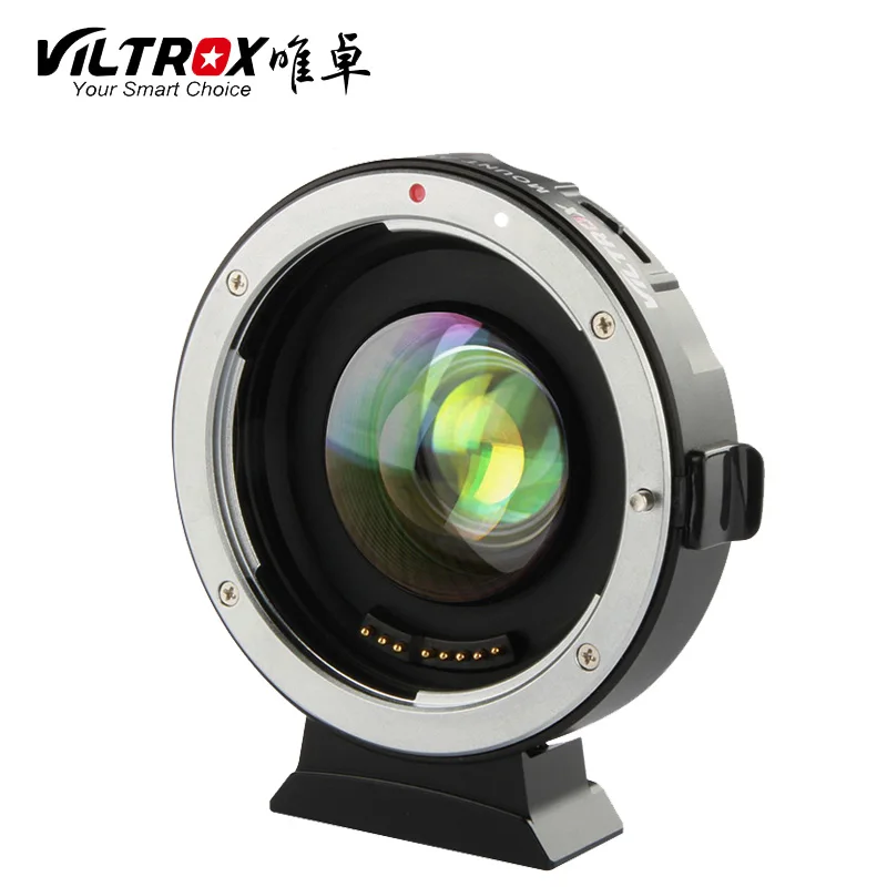 

Viltrox EF-M2 фокусное расстояние усилитель адаптер Автофокус 0.71x для Canon EF Крепление объектива M43 камера GH5 GH4 GF7GK GX7 E-M5 II M10