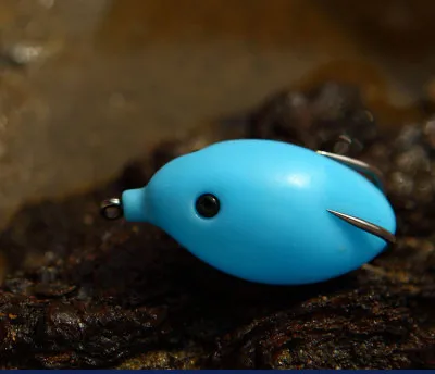 Рыболовная приманка Fish Hunter Mini Egg Frog 16 г 50 мм двойной зазубренный крючок мягкий