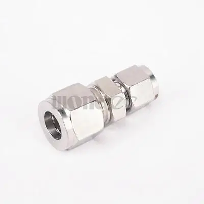 8mm x 12mm Tube OD 304 Stainless Steel Reducer Compression fitting Union Connector | Обустройство дома