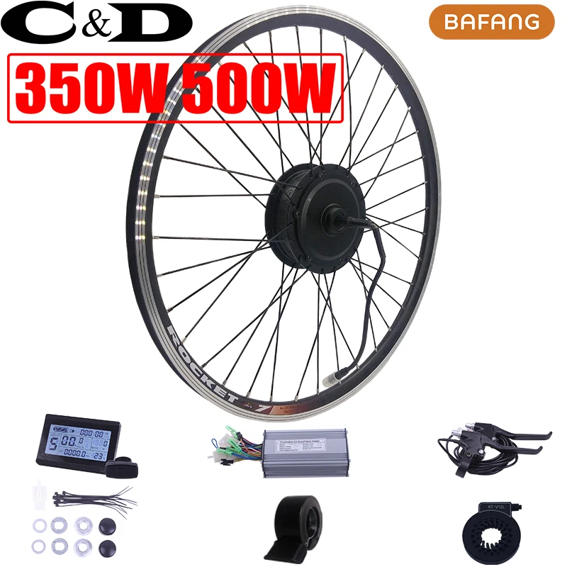 36 В 350 Вт 48 в 500 Вт XF 15F 15R мотор MXUS бренд ebike комплект для переоборудования электрического велосипеда без батареи светодиодный ЖК-дисплей опционально