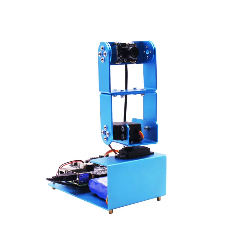 

Cdragon Raspberry Pi AI STEAM DIY Smart Two Modes Infrared Evades Bonds Walking ABS Materials RC Robot