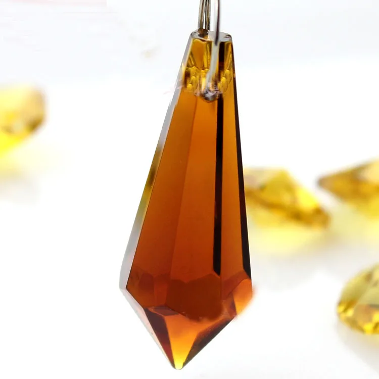 120 шт. подвески в виде Коричневых кристаллов | Лампы и освещение