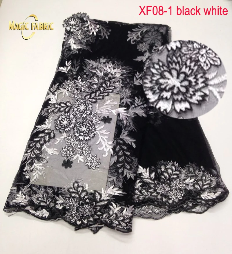 Хороший красочный Африканский чистая кружевной ткани Мода стиль высокого класса