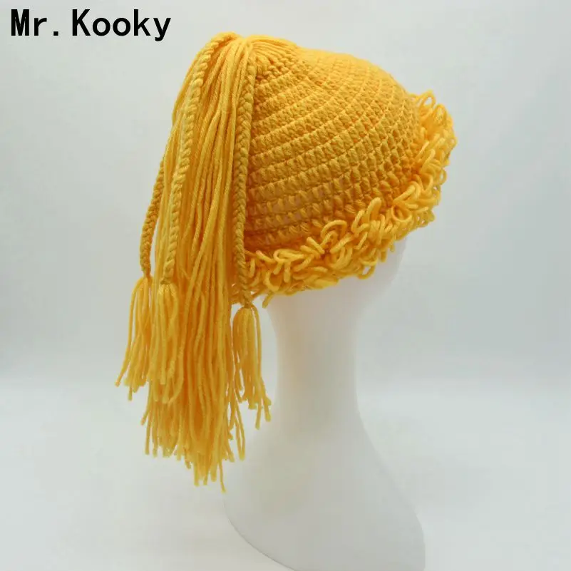 Mr. Kooky осень зима милый женский парик для девочек шапочки Детские Дети креативный