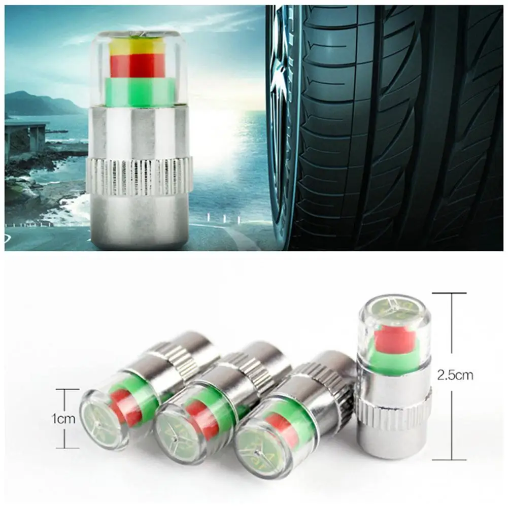 4 шт./лот автомобильный 2 Бар 32PSI индикатор давления в шинах датчик стволовых