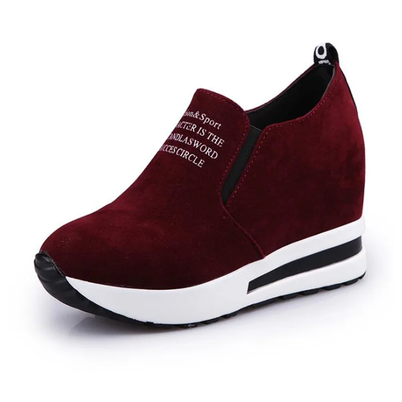Women Shoes Platform Spring Summer with Wedge Heel Creepers Casual Swing Loafers Footwear XWD7072 | Обувь