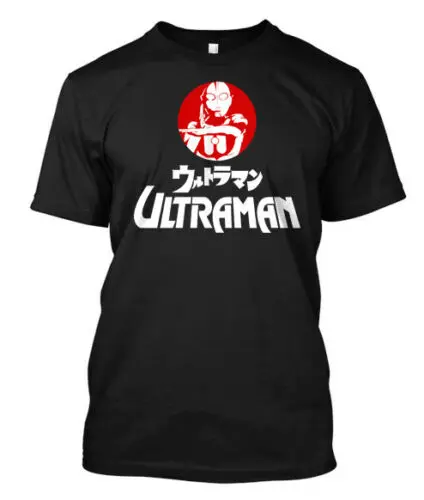 2019 смешной Ultraman 2 Пользовательские мужские черные футболки|Мужские футболки| |