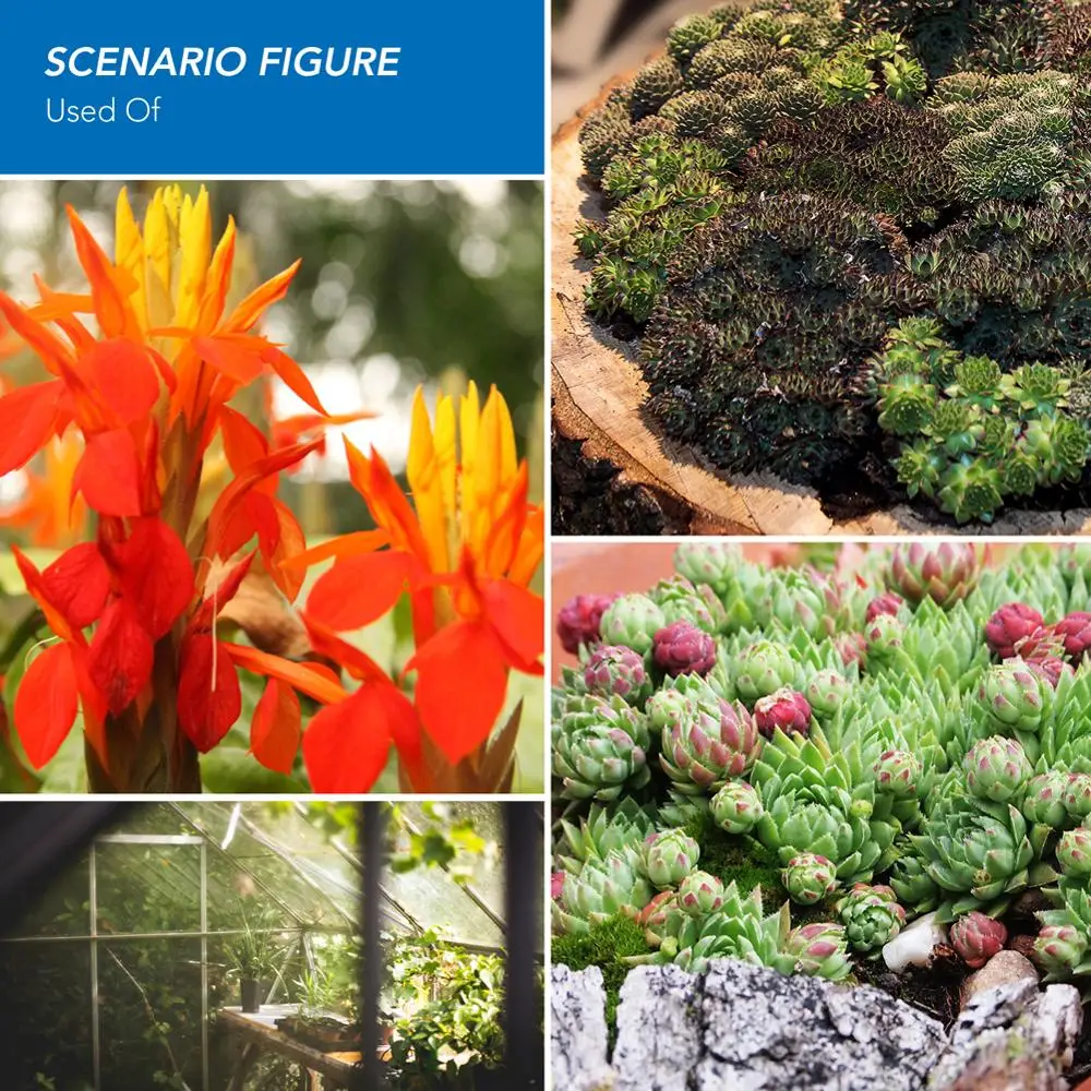 E27 полноспектральный светодиодный светильник для выращивания растений E14