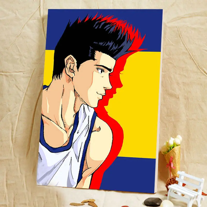 Модульная картина Slam dunk цифровая краска по номерам баскетбольные мальчики diy