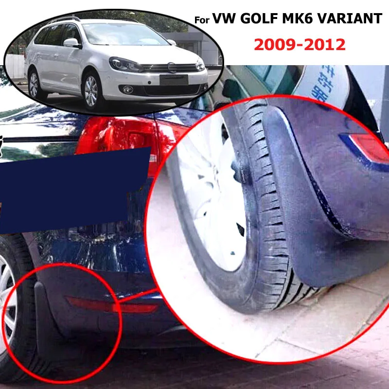Комплект передние и задние щитки от грязи для VW Golf 6 MK6 VI | Автомобили мотоциклы