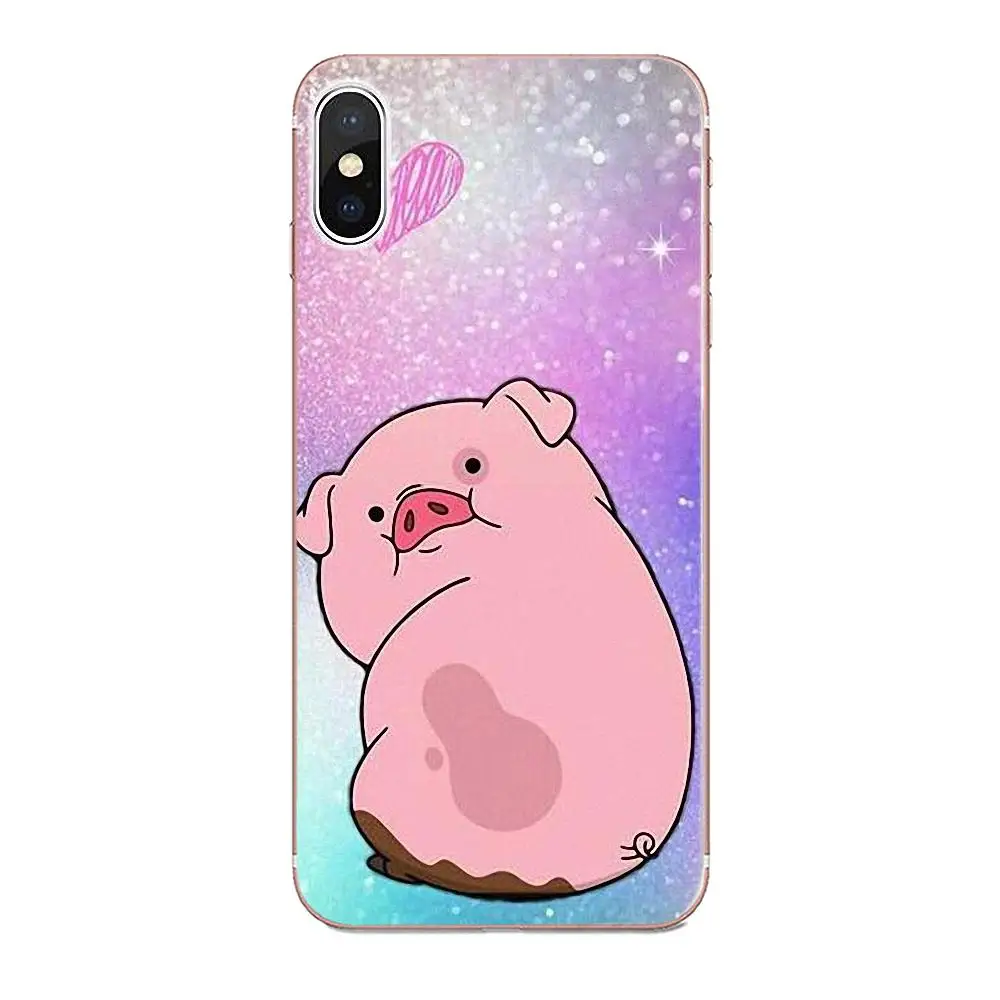 Забавная поросенок милая мягкая картина для Galaxy J1 J2 J3 J330 J4 J5 J6 J7 J730 J8 2015 2016 2017 2018 mini