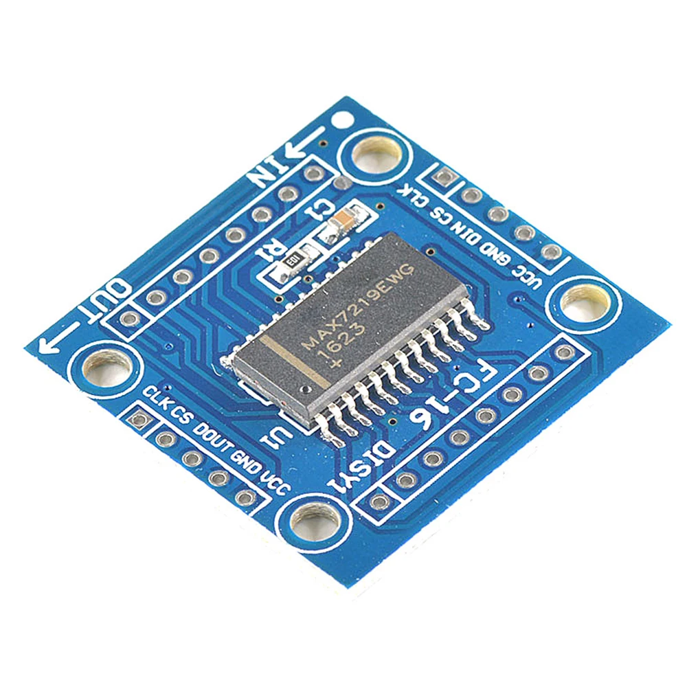 1 шт. W5100 Ethernet плата R3 ATMega328 16U2-4 в дисплей Max7219 MAX7219 Модуль для каскадных нескольких |