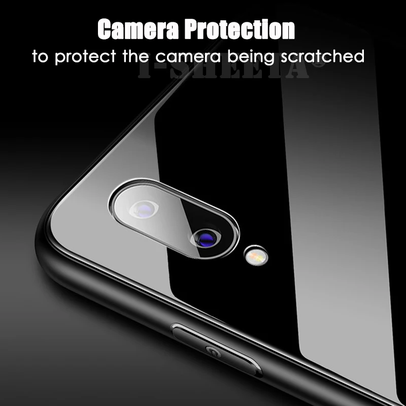 Shockproof Hybrid Ultra Thin 9H Tempered Glass Hard Back Cover For Huawei Honor 8X Max 8XMax 10 Soft TPU Rubber Edge Bumper Case |