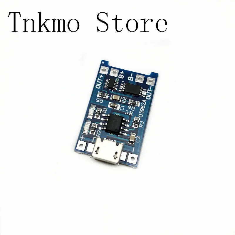 5 шт. Micro USB 5В 1А 18650 TP4056 литиевая батарея зарядное устройство плата с защитным