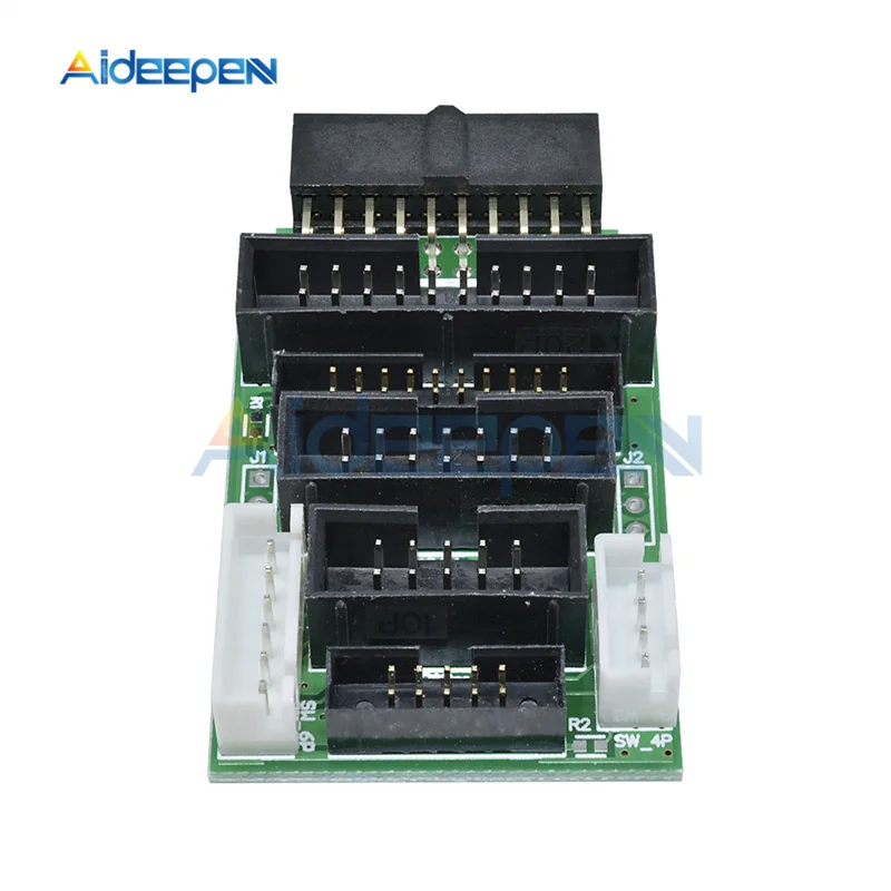 Мульти-переключатель функций доска для ULINK2 эмулятор V8 все-ARM JTAG адаптер конвертер для TQ2440 MINI2440 Совместимость 20/14/10PIN