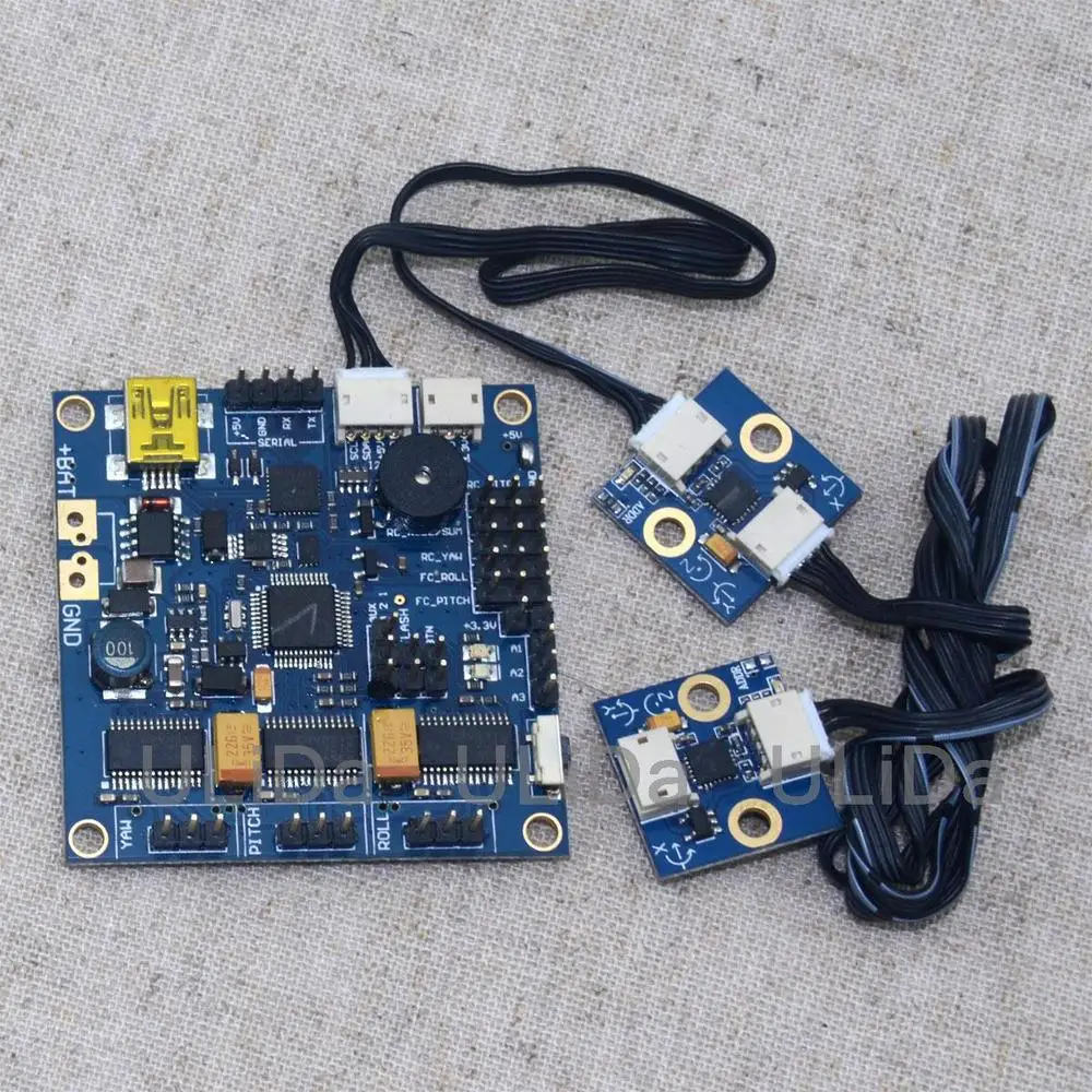 Оригинальный Alexmos BaseCam BGC3.0 32 битный 3 осевой шарнирный контроллер и IMU +
