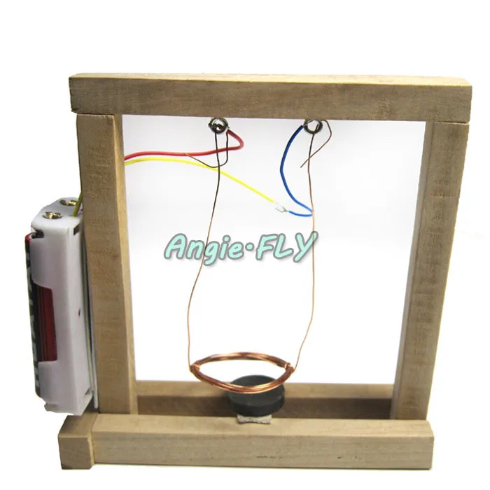 DIY Electromagnetic Pendulum Swing Equipment School Teaching Tool Science Kit Kids Toy Home Office Decor |