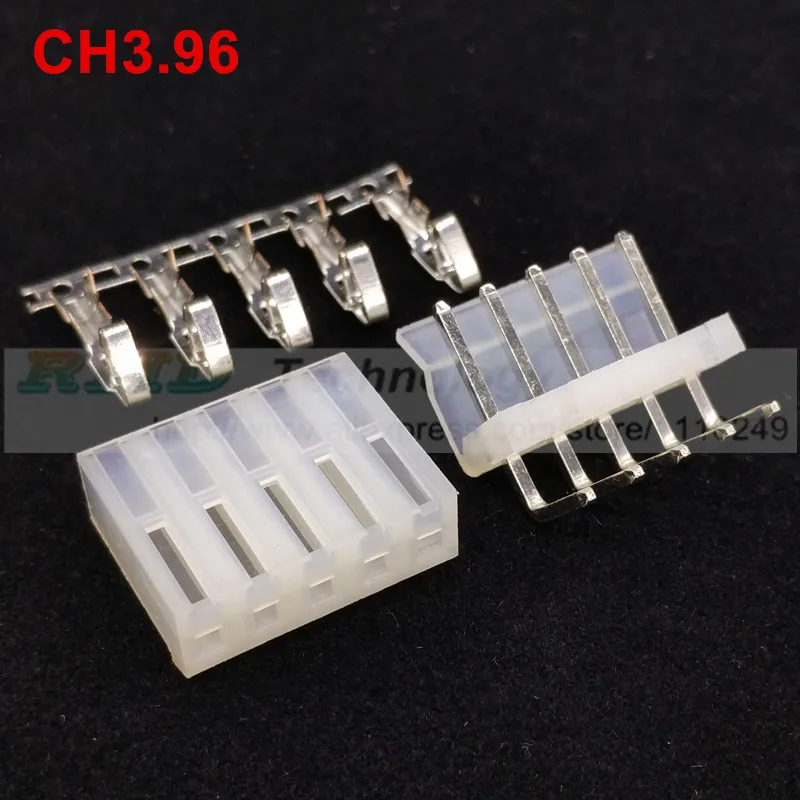 20 компл./лот CH3.96 2139 3 96 разъем под прямым углом мм 5 pin шт Мужской Заголовок + женский