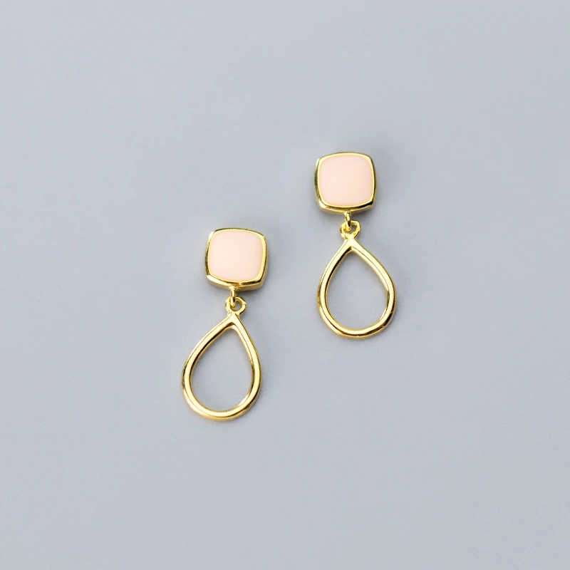 Золотые серьги 925 серебряные ювелирные изделия Boho Pendientes Brincos очаровательные винтажные минимализм подарок на день рождения Oorbellen серьги для женщин