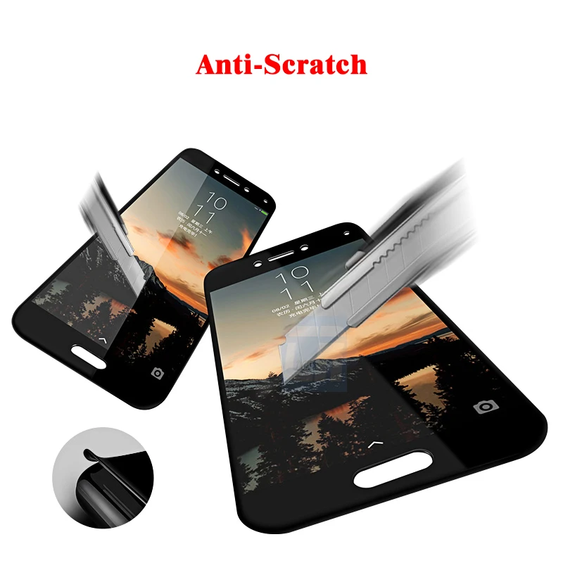 Закаленное 3D стекло 9H с полным покрытием для Huawei Honor 8 9 G8 P10 V8 V9 G7 P9 Nova 2 Plus изогнутое