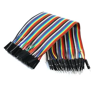 1pc 40p female to male breadboard jumper cable wire 2 54mm for arduino