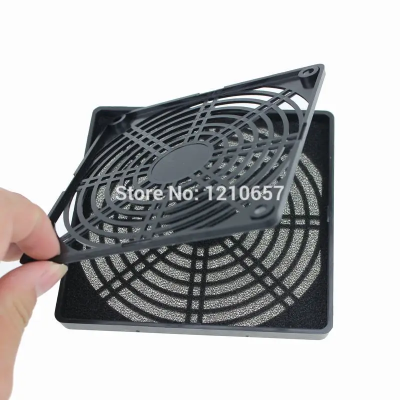 20 шт. в партии для постоянного тока вентилятора черный пылезащитный Пылезащитный