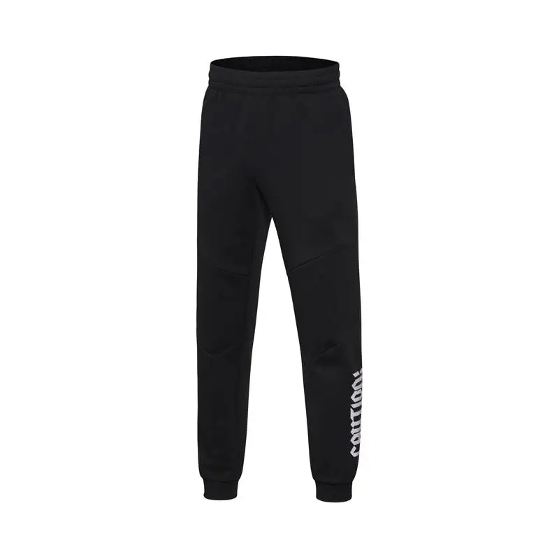 Li-Ning мужские баскетбольные спортивные штаны BAD FIVE, обычные дышащие спортивные штаны с подкладкой из 82% хлопка и 18% полиэстера AKLN001 CJFM18 - Цвет: AKLN001 3H