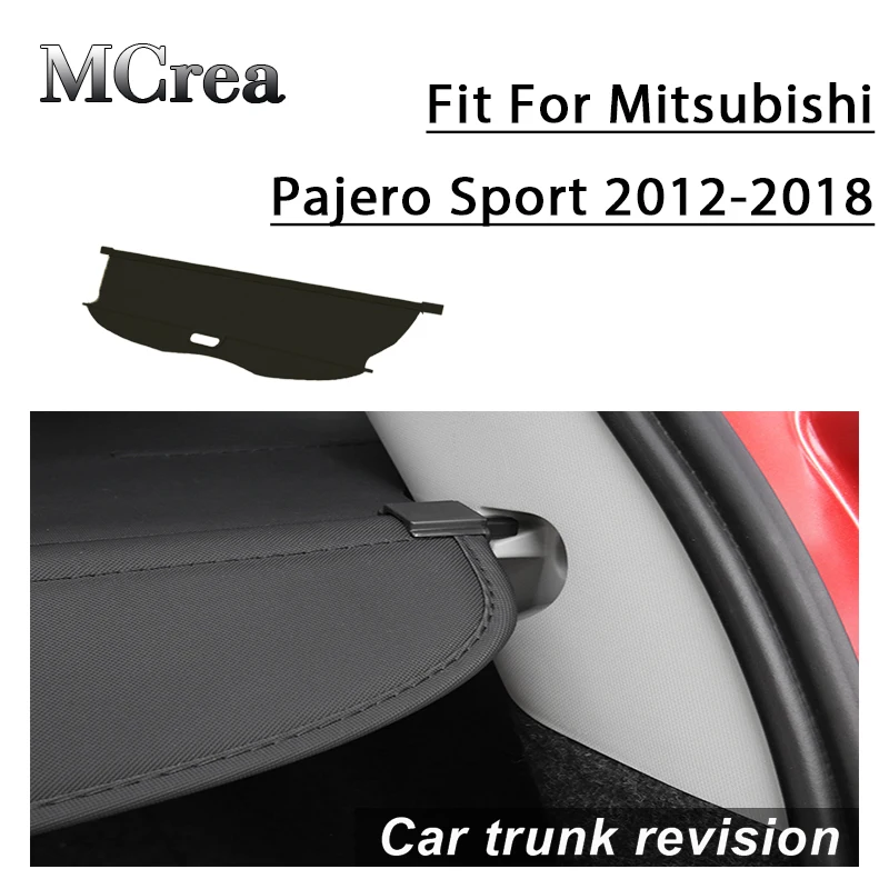1 комплект защитный коврик для багажника Mitsubishi Pajero Sport 2012 2018|Задние багажники и