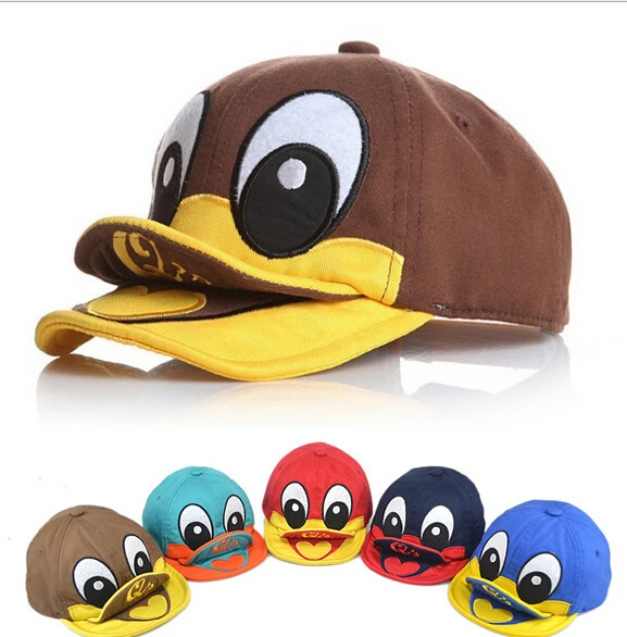 Cute Duck Design Baby Hat Boy Girl Sun Baseball Cap Kid cap for girls summer hats baby 0-3 age | Тематическая одежда и