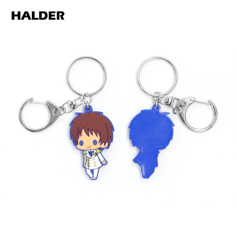Аниме halder Uta no Prince Sama Aijima Cecil Ittoki Shinomiya Ren цифры кулон мягкий ПВХ Брелоки держатель ключей автомобильные брелоки для сумки