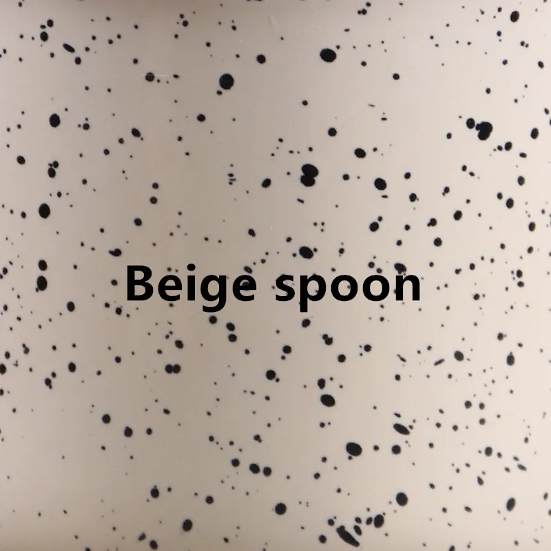 Beige Spoon mug Креативные кружки из фарфора кружки вилка, нож, ложка Индивидуальные - Цвет: Beige Spoon mug