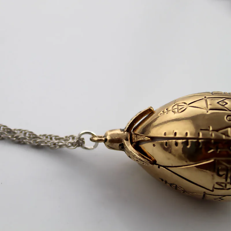2019 New Fire Dragon Egg Pendant Necklace Goblet Of Rotation Activity Unisex Magic Open Gift Vintage Dropshipping | Украшения и