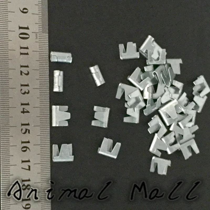 1200 шт. клетка для питомцев голубь курица кролика пряжка Железная монтажный