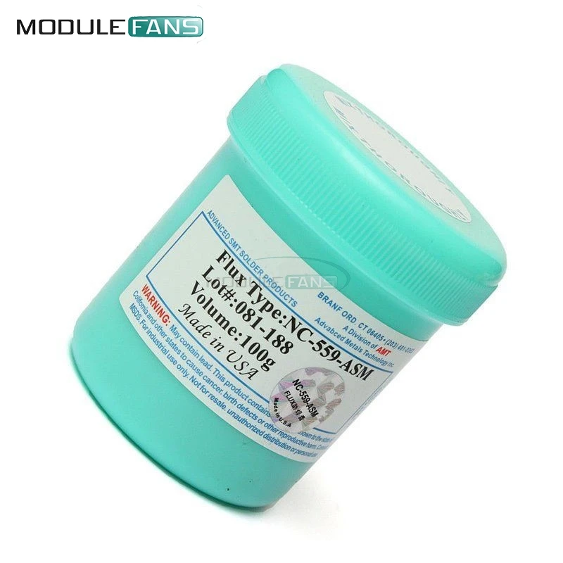 Паста NC 559 ASM 100 г этилированный Бесплатная паяльная сварочная паста BGA PCB SMT IC