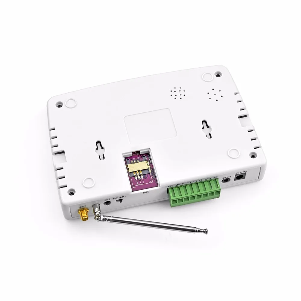 

Fuers GSM 10A Home Security Burglar Alarm System Auto Dialing SMS Call Remote Control Wireless Wired GSM Alarm System Panel